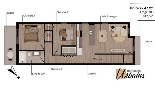 Appartement de 2 chambres à louer à Québec - La Cité-Limoilou — photo 12