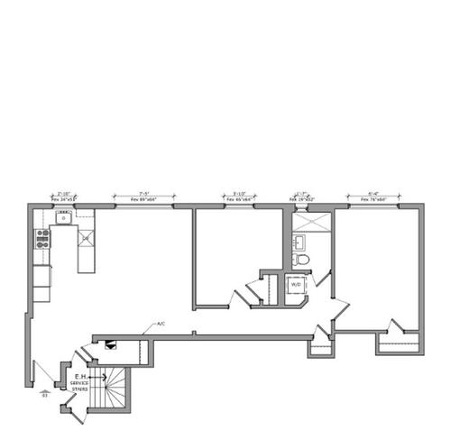 2 bedrooms apartment for rent in Montreal - Ville-Marie — photo 13