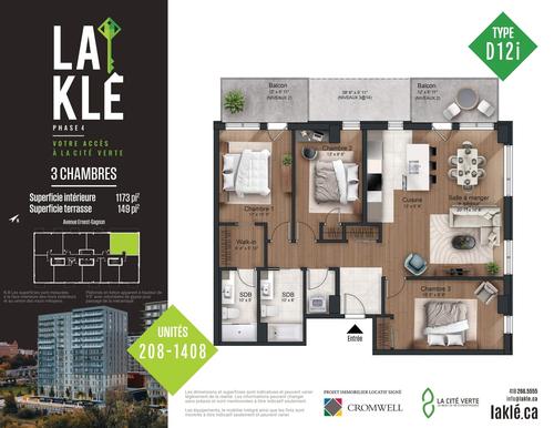 3 bedrooms apartment for rent in Québec - La Cité-Limoilou — photo 7
