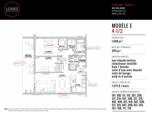 Appartement de 2 chambres à louer à Lévis — photo 2