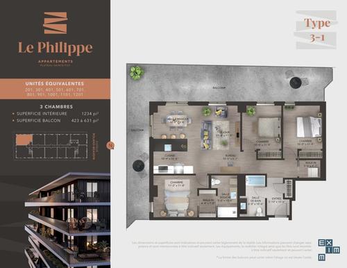 Appartement de 3 chambres à louer à Québec - Sainte-Foy–Sillery–Cap-Rouge — photo 14