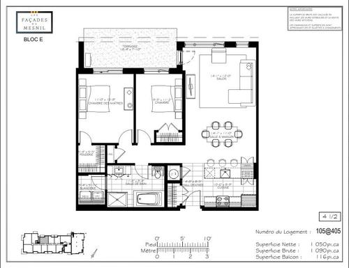 2 bedrooms apartment for rent in Québec - Les Rivières — photo 2