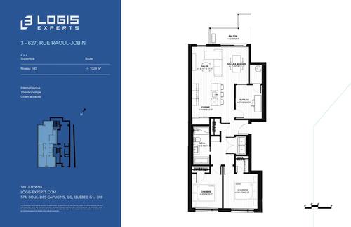 Appartement de 2 chambres à louer à Québec - La Cité-Limoilou — photo 6