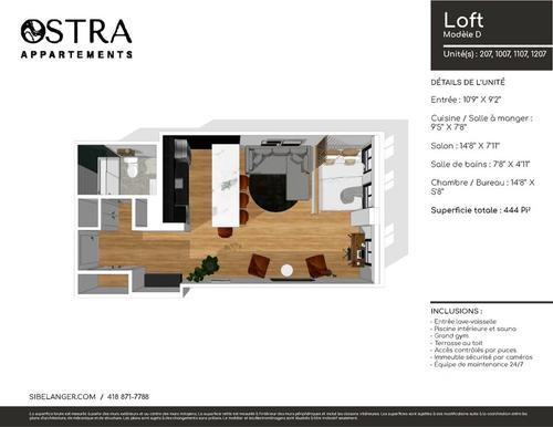 Studio for rent in Québec - La Cité-Limoilou — photo 7