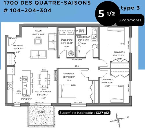 Appartement de 3 chambres à louer à Sherbrooke — photo 23