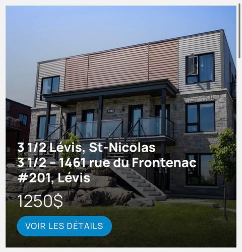 Appartement de 2 chambres à louer à Lévis — photo 4