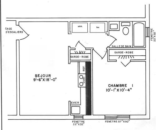 Appartement de 1 chambre à louer à Québec - La Cité-Limoilou — photo 3