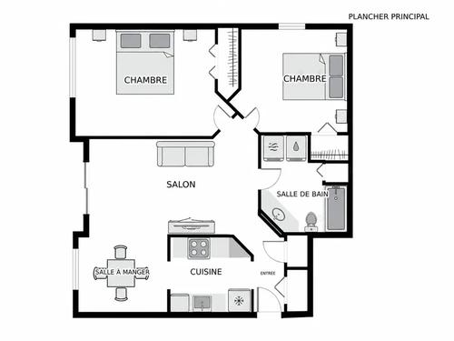 2 bedrooms apartment for rent in Laval — photo 4