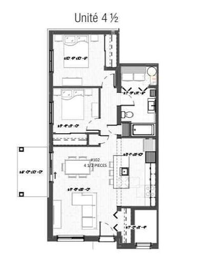 Appartement de 2 chambres à louer à Lévis — photo 7