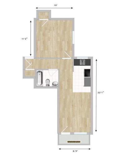1 bedroom apartment for rent in Montreal - Le Plateau-Mont-Royal — photo 2