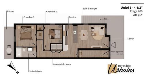 Appartement de 2 chambres à louer à Québec - La Cité-Limoilou — photo 11
