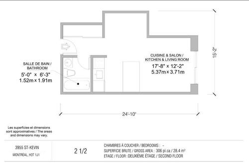 Studio for rent in Montreal - Côte-des-Neiges–Notre-Dame-de-Grâce — photo 6