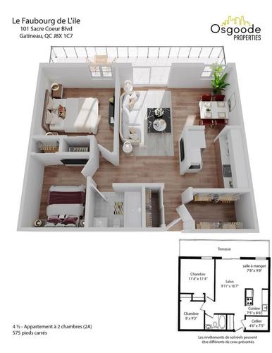 Appartement de 2 chambres à louer à Gatineau — photo 13
