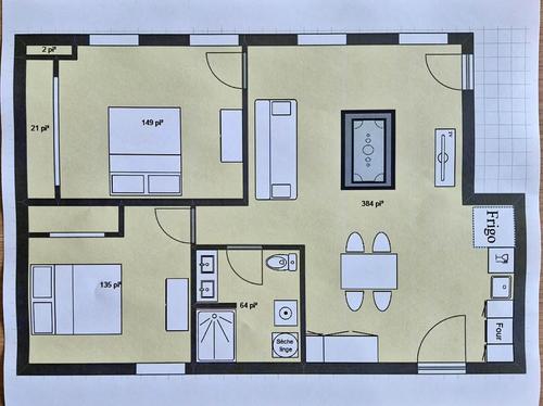 Appartement de 2 chambres à louer à Québec - La Cité-Limoilou — photo 3