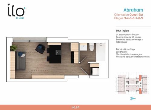 1 bedroom apartment for rent in Québec - La Cité-Limoilou — photo 12