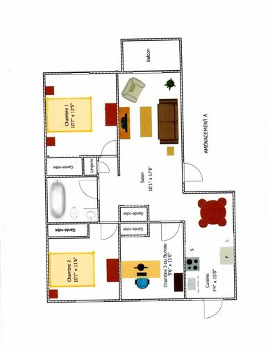 3 bedrooms apartment for rent in Québec - La Cité-Limoilou — photo 2