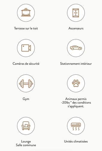 Appartement de 1 chambre à louer à Québec - Les Rivières — photo 8