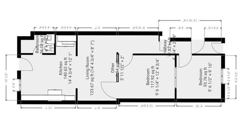 2 bedrooms apartment for rent in Montreal - Villeray–Saint-Michel–Parc-Extension — photo 3