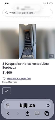 1 bedroom apartment for rent in Montreal - Ahuntsic-Cartierville — photo 2