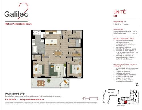 2 bedrooms apartment for rent in Québec - Sainte-Foy–Sillery–Cap-Rouge — photo 11