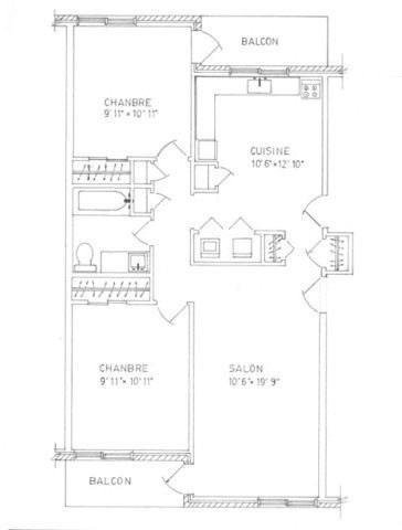 2 bedrooms apartment for rent in Québec - Sainte-Foy–Sillery–Cap-Rouge — photo 12