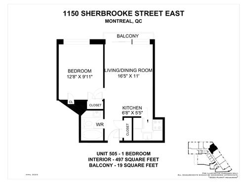 1 bedroom apartment for rent in Montreal - Ville-Marie — photo 17