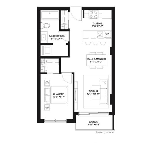 1 bedroom apartment for rent in Montreal - Ville-Marie — photo 8