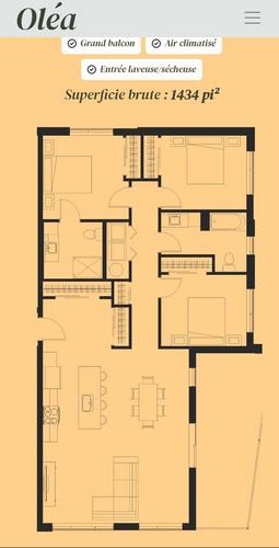 Appartement de 3 chambres à louer à Québec - Charlesbourg — photo 2