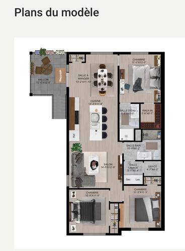 Appartement de 3 chambres à louer à Sherbrooke — photo 14