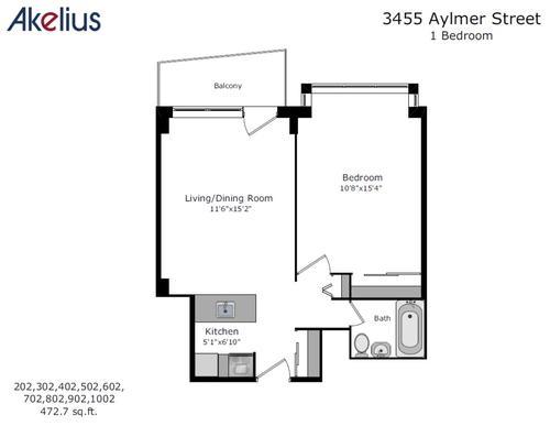 Appartement de 1 chambre à louer à Montreal - Le Plateau-Mont-Royal — photo 11