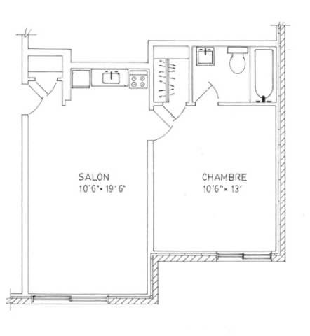 Studio à louer à Québec - Sainte-Foy–Sillery–Cap-Rouge — photo 7