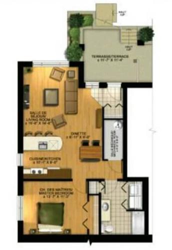 Appartement de 1 chambre à louer à Gatineau — photo 8