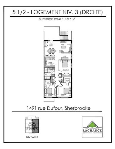 3 bedrooms apartment for rent in Sherbrooke — photo 2