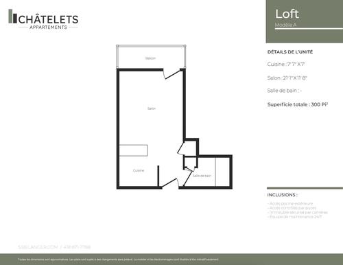 Appartement de 1 chambre à louer à Québec - Sainte-Foy–Sillery–Cap-Rouge — photo 7