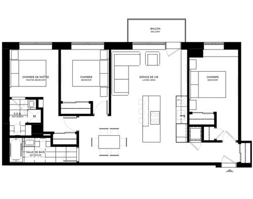 Appartement de 3 chambres à louer à Montreal - Ville-Marie — photo 10