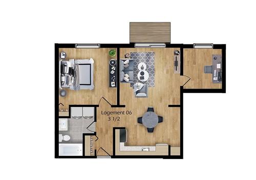 2 bedrooms apartment for rent in Sherbrooke — photo 9