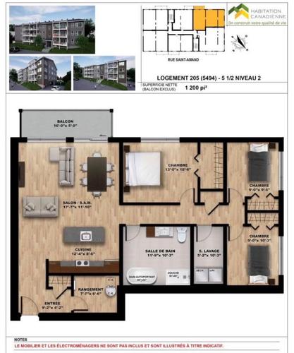 Appartement de 3 chambres à louer à Québec - La Haute-Saint-Charles — photo 10