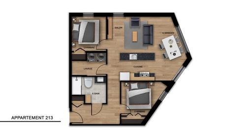Appartement de 2 chambres à louer à Québec - Sainte-Foy–Sillery–Cap-Rouge — photo 6