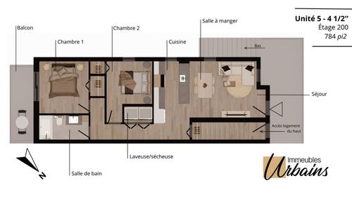 Appartement de 2 chambres à louer à Québec - La Cité-Limoilou — photo 10