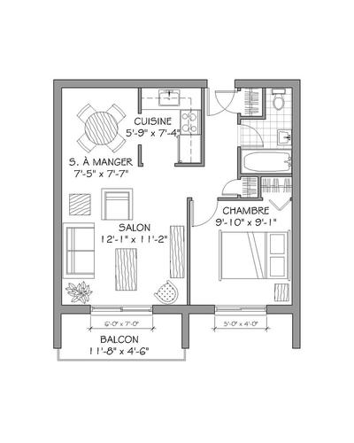 Appartement de 1 chambre à louer à Québec - La Cité-Limoilou — photo 13