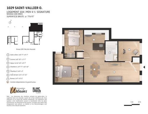 Appartement de 2 chambres à louer à Québec - La Cité-Limoilou — photo 9