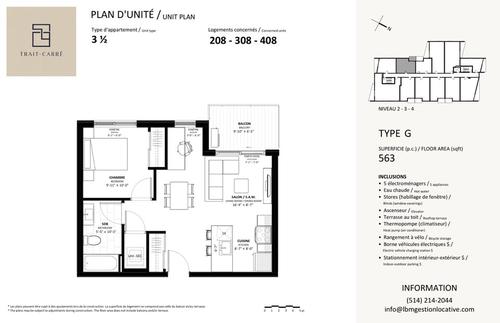 Appartement de 1 chambre à louer à Laval — photo 6