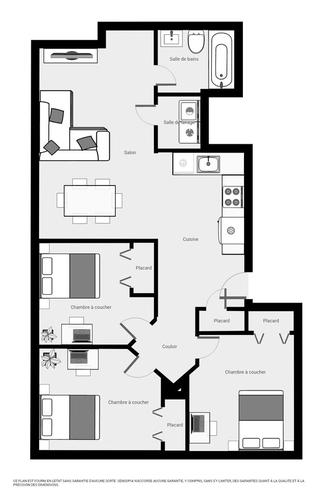 Appartement de 3 chambres à louer à Québec - Sainte-Foy–Sillery–Cap-Rouge — photo 12