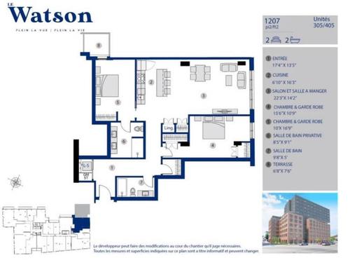 2 bedrooms apartment for rent in Québec - La Cité-Limoilou — photo 2