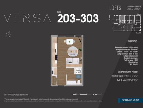Studio for rent in Québec - La Cité-Limoilou — photo 3