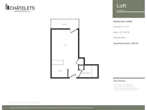 Appartement de 1 chambre à louer à Québec - Sainte-Foy–Sillery–Cap-Rouge — photo 7