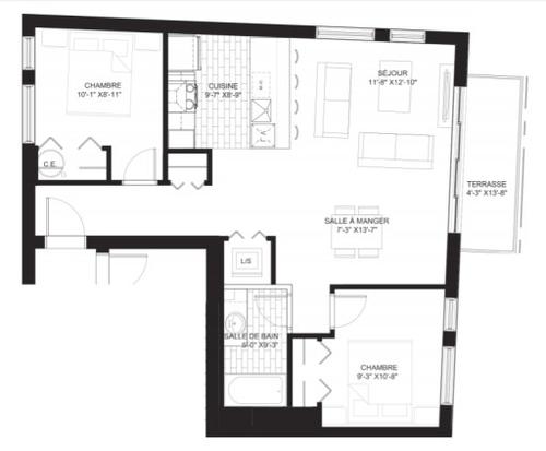 Appartement de 2 chambres à louer à Montreal - Rosemont–La Petite-Patrie — photo 6