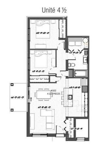 Appartement de 2 chambres à louer à Lévis — photo 9