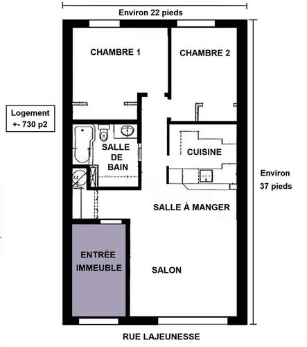 2 bedrooms apartment for rent in Montreal - Villeray–Saint-Michel–Parc-Extension — photo 7