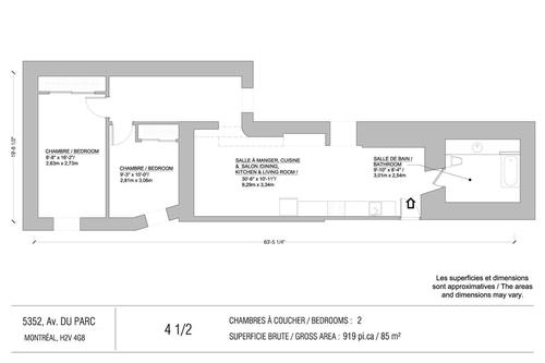 2 bedrooms apartment for rent in Montreal - Le Plateau-Mont-Royal — photo 5